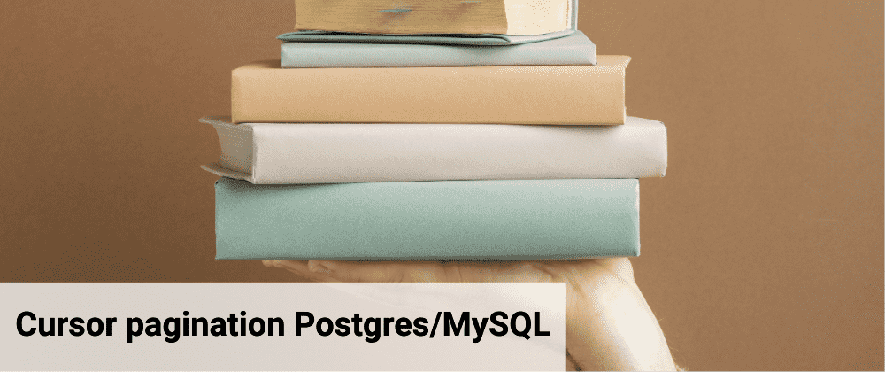 Cursor pagination